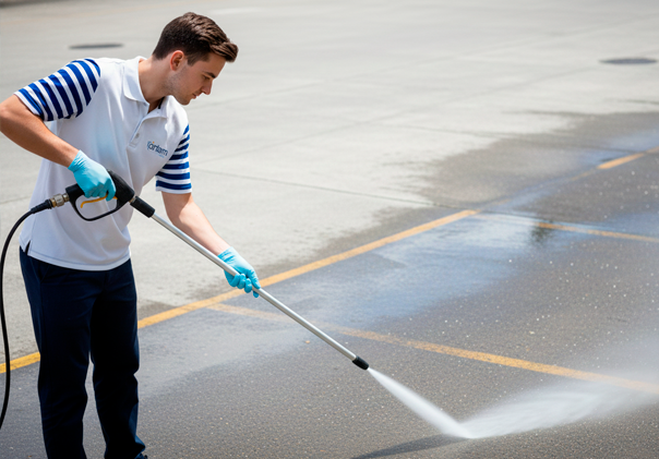 For Common & External Areas: ✓High-pressure and soft pressure cleaning for walkways and carparks ✓Cobweb and debris removal ✓Bin area and signage cleaning ✓Sanitising shared surfaces ✓Gardening and landscaping Services